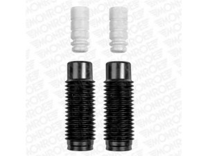 MONROE PK139 apsauginio dangtelio komplektas, amortizatorius 
 Ašies montavimas/vairavimo mechanizmas/ratai -> Montavimas, pakabos statramstis
B01C280A5A, B25D28111