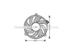 AVA QUALITY COOLING PE7520 ventiliatorius, radiatoriaus 
 Aušinimo sistema -> Oro aušinimas
125391, 125392, 125480, 125487
