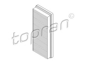 TOPRAN 407 918 oro filtras 
 Techninės priežiūros dalys -> Techninės priežiūros intervalai
001 094 03 01