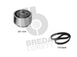 BREDA  LORETT KCD0269 paskirstymo diržo komplektas 
 Techninės priežiūros dalys -> Papildomas remontas