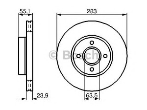 BOSCH 0 986 478 814 stabdžių diskas 
 Stabdžių sistema -> Diskinis stabdys -> Stabdžių diskas
1637618, 1648717, 5022665, 5023482