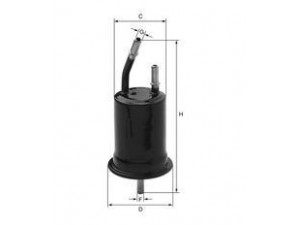 UNIFLUX FILTERS XB331 kuro filtras 
 Techninės priežiūros dalys -> Papildomas remontas
0 K30A 13480, 0 K32A 20 490, O K30A 13 480