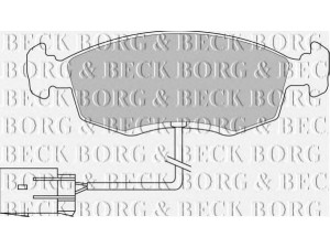 BORG & BECK BBP1070 stabdžių trinkelių rinkinys, diskinis stabdys 
 Techninės priežiūros dalys -> Papildomas remontas
1034512, 6521375, 6704270, 6706468