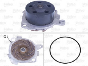 VALEO 506518 vandens siurblys 
 Aušinimo sistema -> Vandens siurblys/tarpiklis -> Vandens siurblys
0060586222, 60586222, 60811328