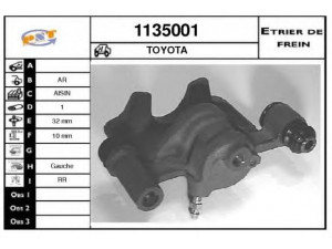 SNRA 1135001 stabdžių apkaba 
 Dviratė transporto priemonės -> Stabdžių sistema -> Stabdžių apkaba / priedai
4775032050