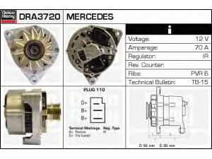 DELCO REMY DRA3720 kintamosios srovės generatorius 
 Elektros įranga -> Kint. sr. generatorius/dalys -> Kintamosios srovės generatorius
