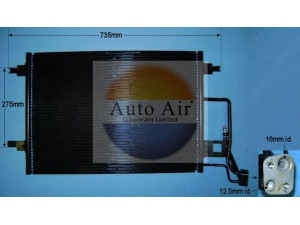 AUTO AIR GLOUCESTER 16-9900 kondensatorius, oro kondicionierius 
 Oro kondicionavimas -> Kondensatorius
387260401A, 3B7260403A
