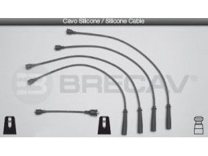 BRECAV 25.524 uždegimo laido komplektas 
 Kibirkšties / kaitinamasis uždegimas -> Uždegimo laidai/jungtys