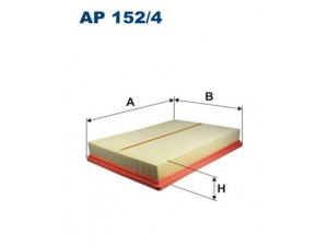 FILTRON AP152/4 oro filtras 
 Techninės priežiūros dalys -> Techninės priežiūros intervalai
55192516, 71753972
