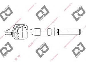DJ PARTS DR1087 vidinė skersinė vairo trauklė 
 Vairavimas -> Vairo mechanizmo sujungimai
57724-3K000, 577243K000