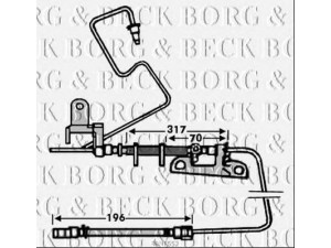 BORG & BECK BBH7552 stabdžių žarnelė 
 Stabdžių sistema -> Stabdžių žarnelės
4721325-AA, 4721325-AC