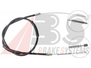 A.B.S. K11446 trosas, stovėjimo stabdys 
 Stabdžių sistema -> Valdymo svirtys/trosai
191.609.721H, 191.609.721K
