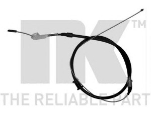 NK 903687 trosas, stovėjimo stabdys 
 Stabdžių sistema -> Valdymo svirtys/trosai
522582, 522598