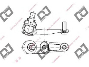 DJ PARTS DB1050 atramos/vairo trauklė 
 Ašies montavimas/vairavimo mechanizmas/ratai -> Sujungimai -> Atramos/vairo trauklė
B455-34-550, B45534550