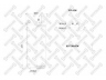 STELLOX 90-64160-SX dėklas, pneumatinė pakaba
1075364, 20553763, 20554763