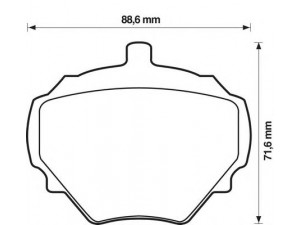 BENDIX 571803B stabdžių trinkelių rinkinys, diskinis stabdys 
 Techninės priežiūros dalys -> Papildomas remontas
RTC3164, RTC3164, GBP266, GBP271