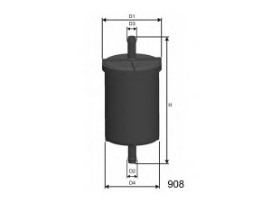 MISFAT E515 kuro filtras 
 Degalų tiekimo sistema -> Kuro filtras/korpusas
46523087