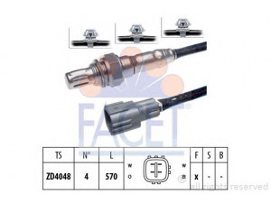 FACET 10.7848 lambda jutiklis 
 Variklis -> Variklio elektra
89465-02040