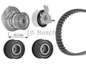 BOSCH 1 987 948 885 vandens siurblio ir paskirstymo diržo komplektas 
 Aušinimo sistema -> Vandens siurblys/tarpiklis -> Vandens siurblys