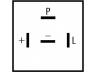 HELLA 4DB 009 123-041 posūkio rodiklio pertraukiklis
1 437 104 1, 1 457 311 9