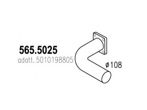 ASSO 565.5025 išleidimo kolektorius
5010198805