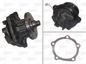 VALEO 506881 vandens siurblys 
 Aušinimo sistema -> Vandens siurblys/tarpiklis -> Vandens siurblys
16100-69036, 16100-69037, 1610069035