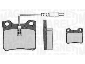 MAGNETI MARELLI 363916060326 stabdžių trinkelių rinkinys, diskinis stabdys 
 Techninės priežiūros dalys -> Papildomas remontas
0034200020