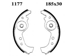 BSF 01177 stabdžių trinkelių komplektas 
 Techninės priežiūros dalys -> Papildomas remontas
39722199, 4216652, 4352373, 4373442