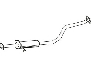 FENNO P3154 vidurinis duslintuvas 
 Išmetimo sistema -> Duslintuvas
28650-2F250