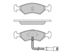 E.T.F. 12-0266 stabdžių trinkelių rinkinys, diskinis stabdys 
 Techninės priežiūros dalys -> Papildomas remontas
1629697, 5018899, 5018900, 5023995