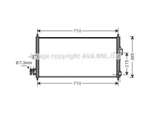 AVA QUALITY COOLING DN5205 kondensatorius, oro kondicionierius