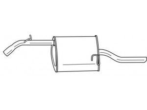 AKS DASIS SG73615 galinis duslintuvas