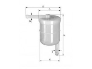 UNIFLUX FILTERS XB10 kuro filtras 
 Techninės priežiūros dalys -> Papildomas remontas
A 141491, 8-94250-176-1, MB 052676