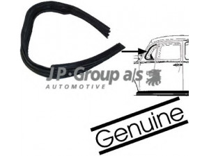 JP GROUP 8186001676 tarpiklis, šoninis langas 
 Kėbulas -> Keleivių kabina -> Durų langas/šoninis langas
111837625B