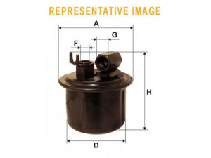WIX FILTERS WF8074 kuro filtras 
 Techninės priežiūros dalys -> Papildomas remontas
16010SK3505, 16010SK3E31, 16010SK3E32
