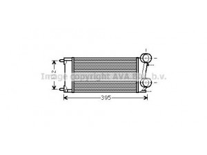 AVA QUALITY COOLING PE4343 tarpinis suslėgto oro aušintuvas, kompresorius 
 Variklis -> Oro tiekimas -> Įkrovos agregatas (turbo/superįkrova) -> Tarpinis suslėgto oro aušintuvas
0384N9, 0384N9