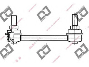 DJ PARTS DL1291 šarnyro stabilizatorius 
 Ašies montavimas/vairavimo mechanizmas/ratai -> Stabilizatorius/fiksatoriai -> Savaime išsilyginanti atrama
56261-50J00, 5626150J00