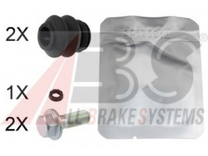 A.B.S. 55102 kreipiančiųjų movų rinkinys, stabdžių apkaba 
 Stabdžių sistema -> Stabdžių matuoklis -> Stabdžių dalys