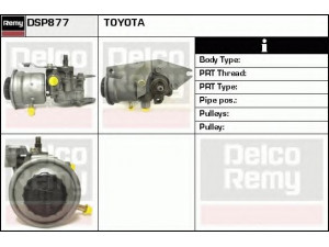 DELCO REMY DSP877 hidraulinis siurblys, vairo sistema 
 Vairavimas -> Vairo pavara/siurblys