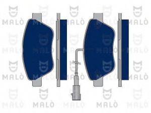 MAL? 1050295 stabdžių trinkelių rinkinys, diskinis stabdys 
 Techninės priežiūros dalys -> Papildomas remontas
71770098, 77365465, 77365543, 77365857