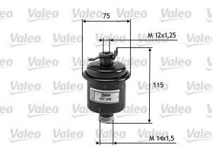 VALEO 587208 kuro filtras 
 Degalų tiekimo sistema -> Kuro filtras/korpusas
16010-S01-A30, 16010-S01-A31, 16010-S01-A32