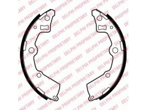 DELPHI LS2005 stabdžių trinkelių komplektas 
 Techninės priežiūros dalys -> Papildomas remontas
58350-07A00
