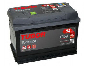 TUDOR _TB741 starterio akumuliatorius; starterio akumuliatorius 
 Elektros įranga -> Akumuliatorius
51018465, 5600CY, 5600X8