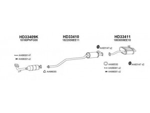VENEPORTE 330059 išmetimo sistema 
 Išmetimo sistema -> Išmetimo sistema, visa