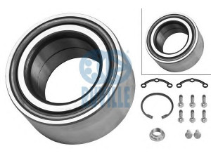 RUVILLE 5115 rato guolio komplektas 
 Ašies montavimas/vairavimo mechanizmas/ratai -> Rato stebulė/montavimas -> Rato guolis
124 350 06 49, 124 980 04 16