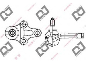 DJ PARTS DB1057 atramos/vairo trauklė 
 Ašies montavimas/vairavimo mechanizmas/ratai -> Sujungimai -> Atramos/vairo trauklė
45700-60A00, 45700-60A01, 4570060A00