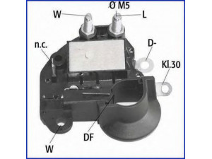 HITACHI 130796 reguliatorius, kintamosios srovės generatorius 
 Elektros įranga -> Kint. sr. generatorius/dalys -> Reguliatorius
1312390080, 46412681, 46413021