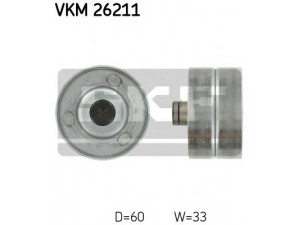 SKF VKM 26211 kreipiantysis skriemulys, paskirstymo diržas 
 Diržinė pavara -> Paskirstymo diržas/komplektas -> Laisvasis/kreipiamasis skriemulys
77 00 721 690