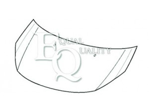 EQUAL QUALITY L05528 gaubtas 
 Kėbulas -> Transporto priemonės galas -> Gaubtas/dalys/garso izoliacinė medžiaga
7901.R1