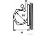 HERTH+BUSS ELPARTS 50265723 tvirtinimo spaustukas